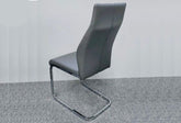 Atlantis Dining Chair – Modern Faux Leather Seating - Exclusive Interior