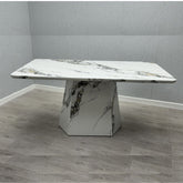Capri Marble Effect Dining Table