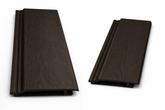 Dark Brown Exterior Composite Wall Panels UK