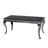Louis Chrome Coffee Table SOLID FURNITURE LTD