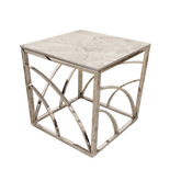 Stella Chrome Side Table