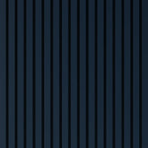 Blue on grey felt acoustic slat wall panels 240x32cm UK