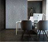 Light grey marble PVC wall panels 60x240cm UK interior