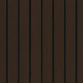 Wide slat smoked oak wood veneer acoustic wall panels 240x30cm UK interior