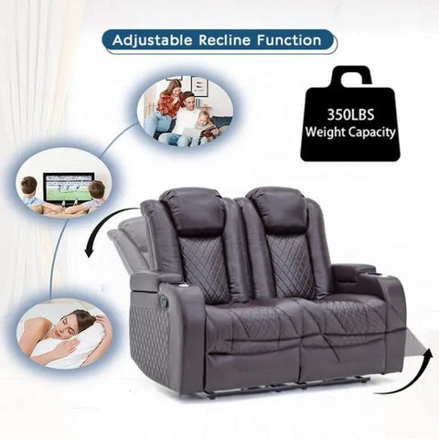 350LBS Weight Capacity with Adjustable Recline Function