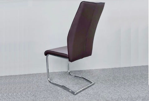 Atlantis Dining Chair – Modern Faux Leather Seating - Exclusive Interior