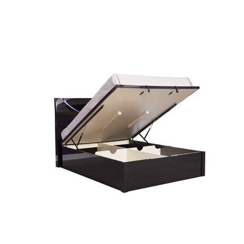 High Gloss Half Moon Bed