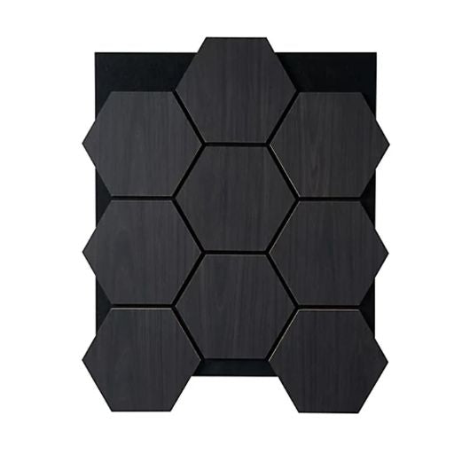 5️⃣ hexagon soundproof wall panels for office and studio UK