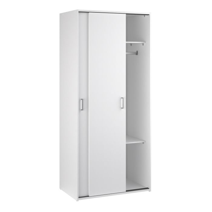 Space 2 sliding Doors Wardrobe - Exclusive Interior
