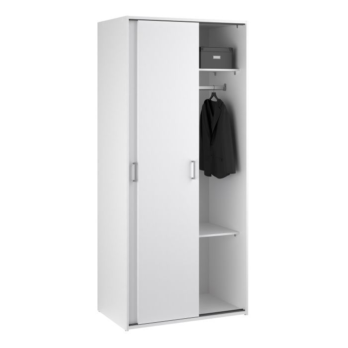 Space 2 sliding Doors Wardrobe - Exclusive Interior