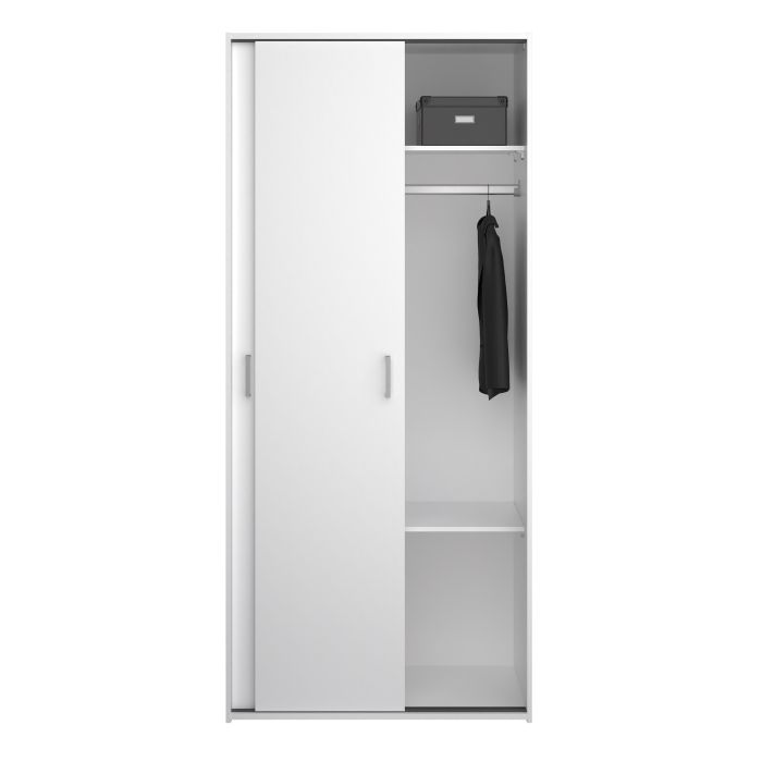 Space 2 sliding Doors Wardrobe - Exclusive Interior