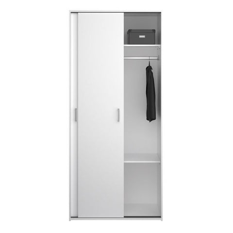 Space 2 sliding Doors Wardrobe - Exclusive Interior