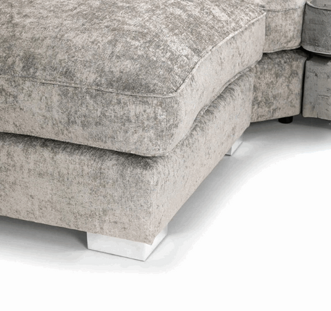 Bishop U Shape Sofa High Back Truffle