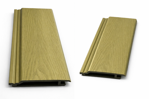Khaki Exterior Interlocking Composite Wall Panels – Outdoor Cladding  (2.35m² Pack) | PRIME FURNISHING UK