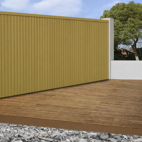 Modern Khaki Exterior composite Wall Panels 180cm/290 cm | PRIME FURNISHING UK