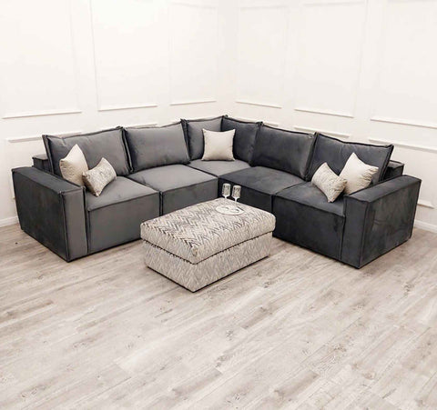 Claridge 5 Piece Corner Sofa SOLID FURNITURE