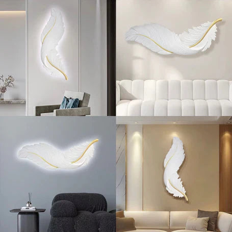Feather Light LED wall light 32x100cm UK modern lighting

