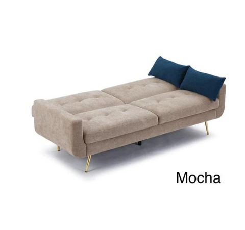 Lexi 3 Seater Sofa bed With USB Port Fabric