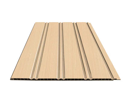 oak WPC wall panels modern interior
