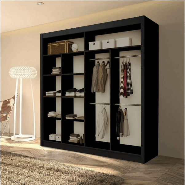 LISBON BLACK WARDROBE