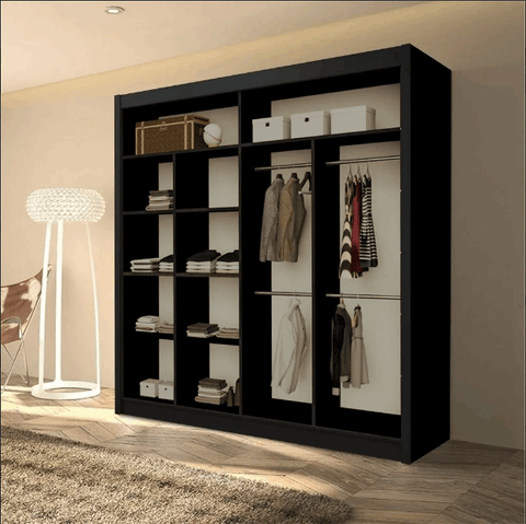 LISBON BLACK WARDROBE