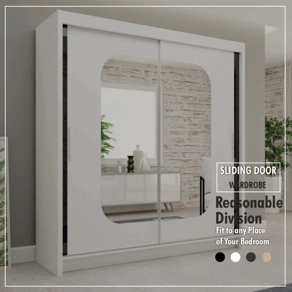 MARIKA WHITE WARDROBE SOLID FURNITURE LTD