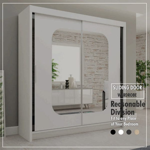 MARIKA WHITE WARDROBE SOLID FURNITURE LTD