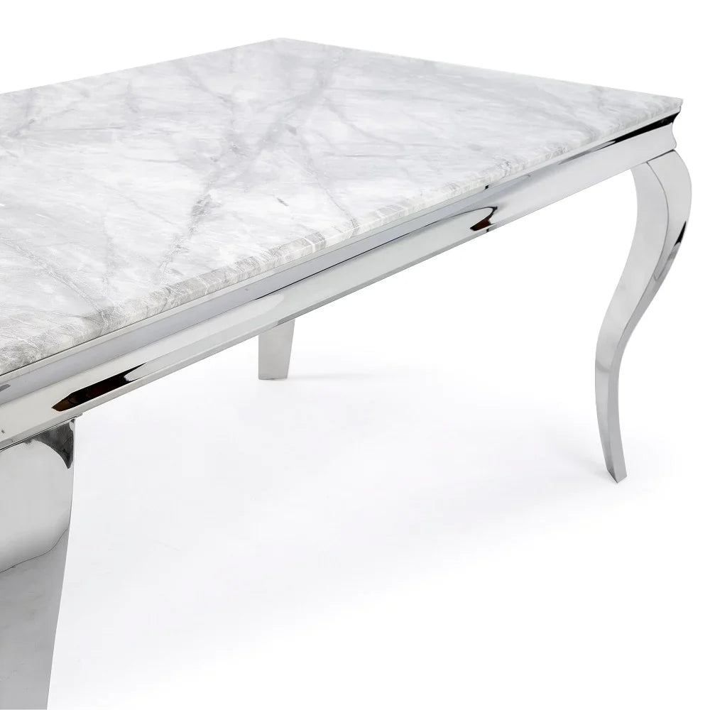 Louis Chrome Coffee Table SOLID FURNITURE LTD