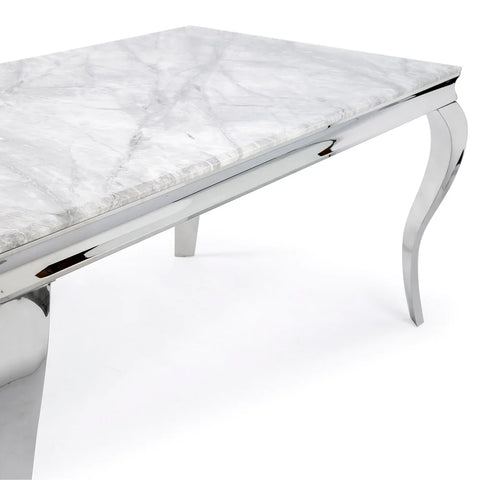 Louis Chrome Coffee Table SOLID FURNITURE LTD