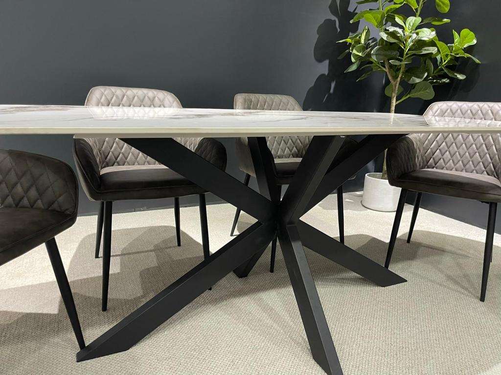 sintered stone dining set