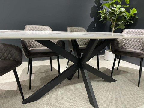 sintered stone dining set