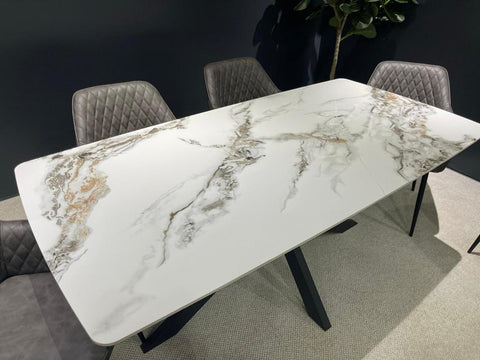 sintered stone dining set SOLID FURNITURE