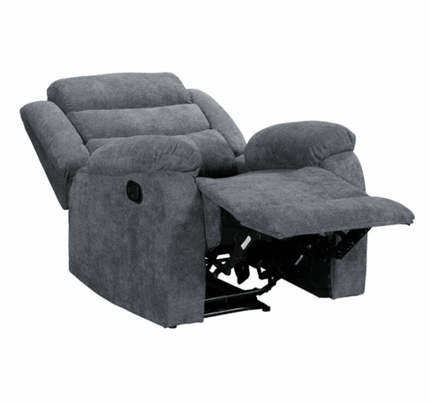 Sorrento Recliner Armchair Fabric Grey