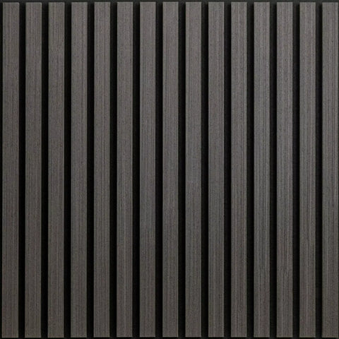 Close up square wood acoustic wall panels UK

