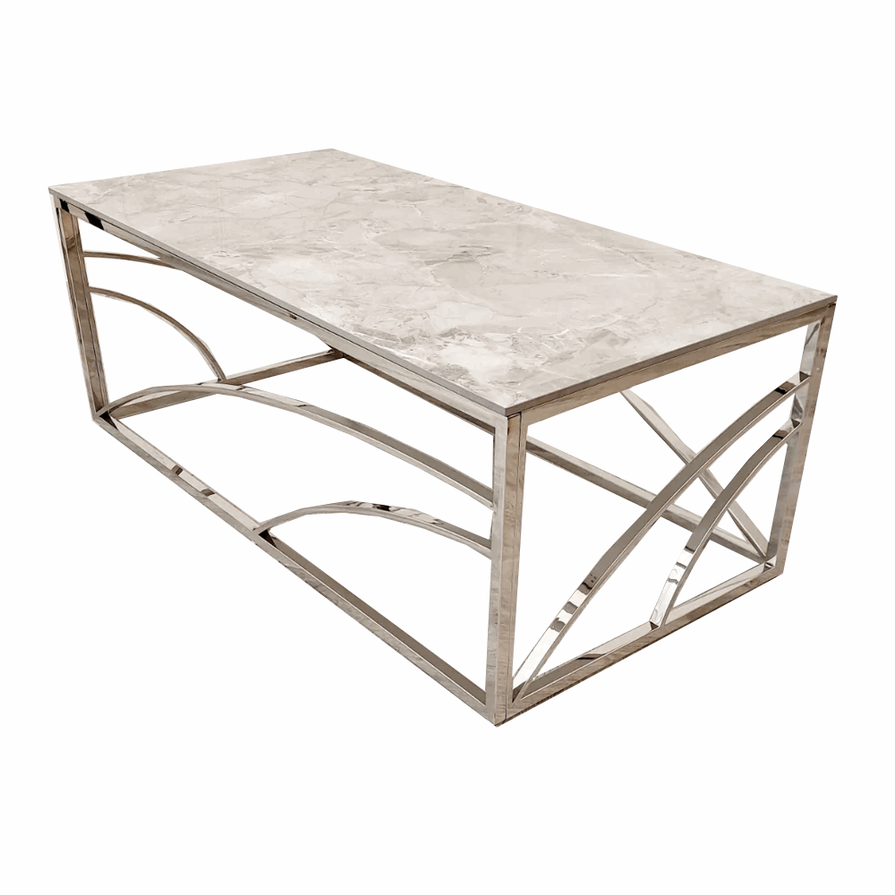 Stella Chrome Coffee Table