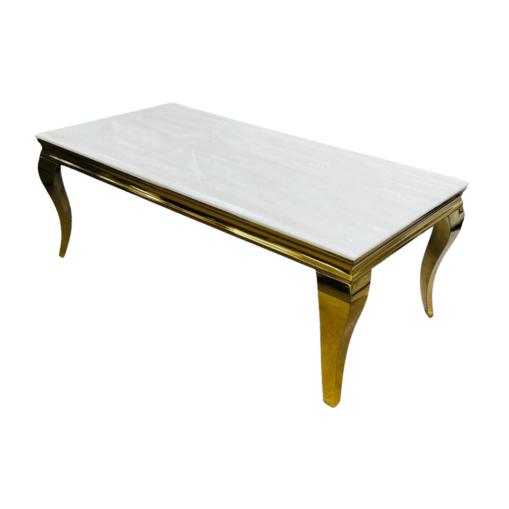 Louis Cream & Gold Coffee Table