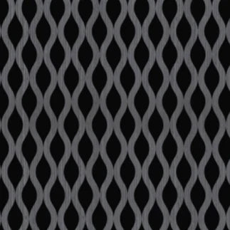 Dark grey waved acoustic wall panel 60×240 cm UK

