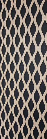 Sound-absorbing oak acoustic wall panel interior décor

