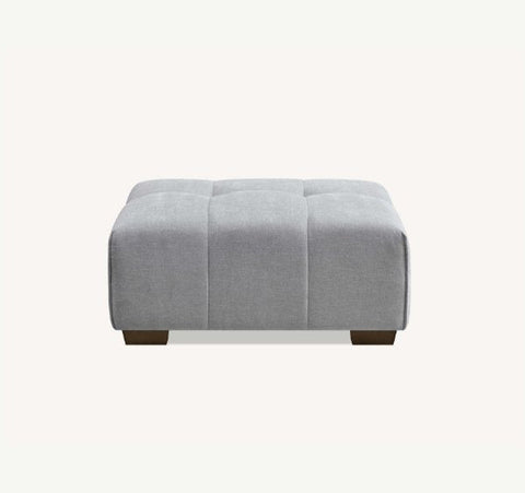 Aluxo Leonard Left Hand Corner Group in Cloudy Grey Boucle - SOLID FURNITURE LTD
