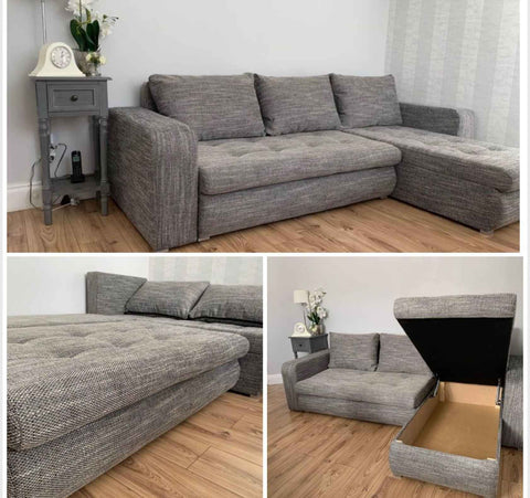 Berlin Sofa Bed With Storage SOLID FURNITURE LTD