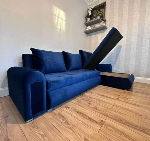 Berlin Sofa Bed With Storage SOLID FURNITURE LTD