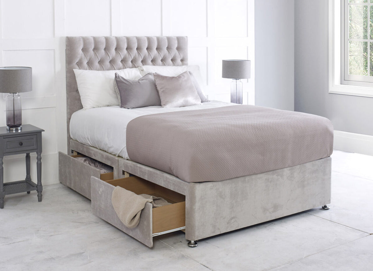 Lyon Chesterfield Divan Bed - Exclusive Interior