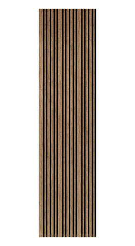 Modern walnut acoustic wall panels for offices & homes UK

