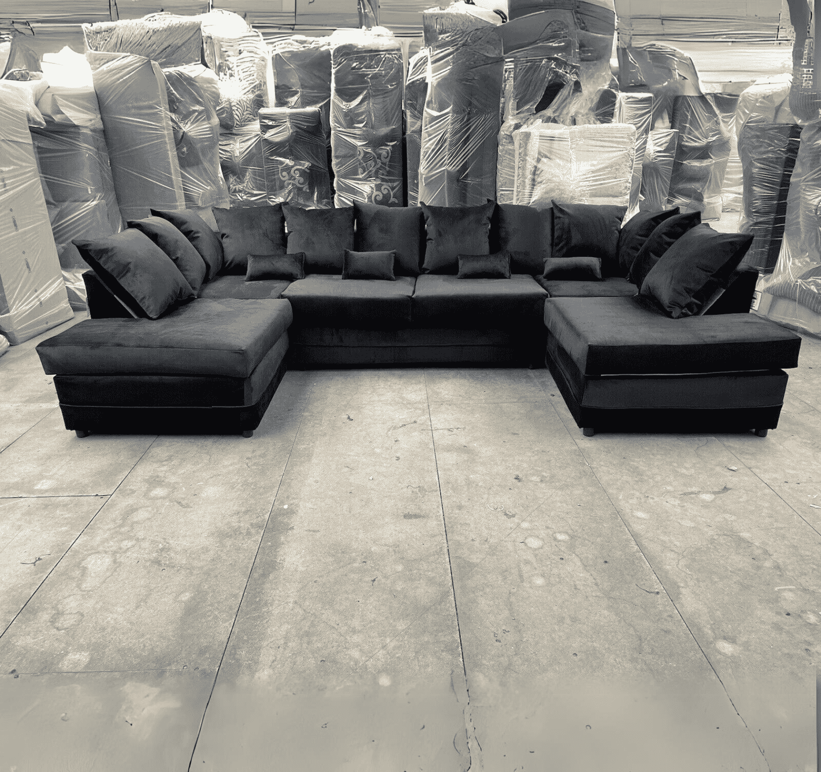 Large Bishop U Shape Corner Sofa SOLID FURNITURE LTD