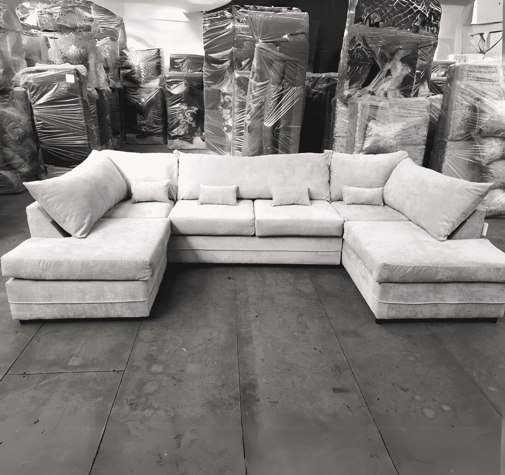 Large Bishop U Shape Corner Sofa SOLID FURNITURE LTD