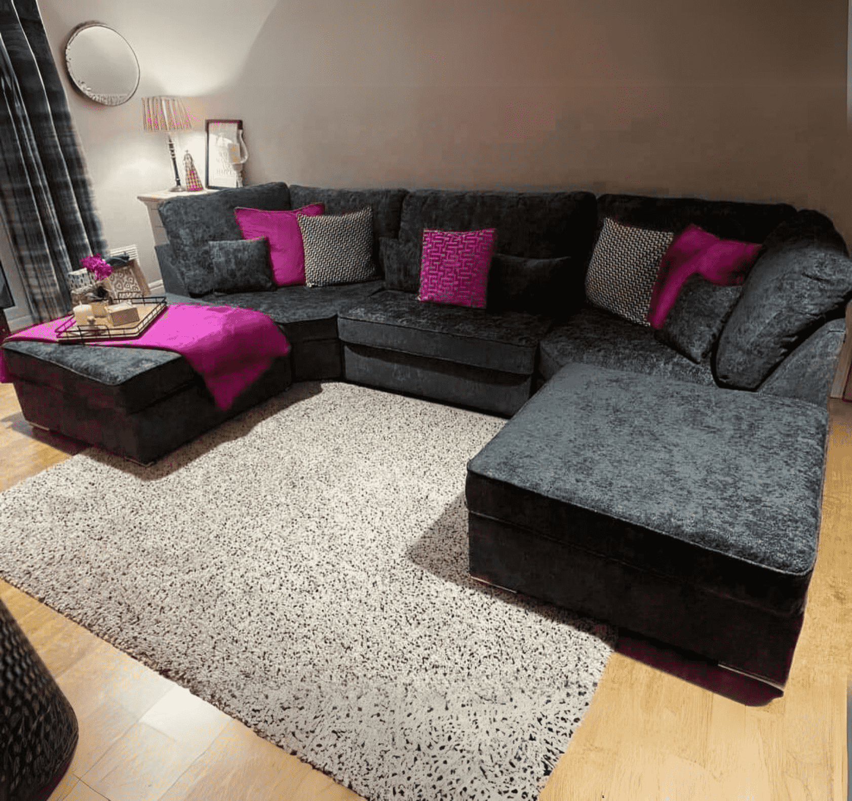 Large Bishop U Shape Corner Sofa SOLID FURNITURE LTD