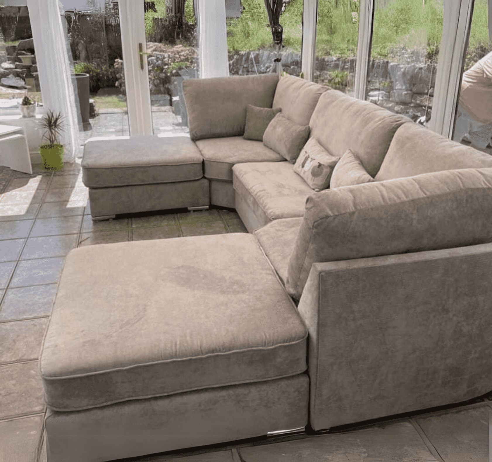 Large Bishop U Shape Corner Sofa SOLID FURNITURE LTD