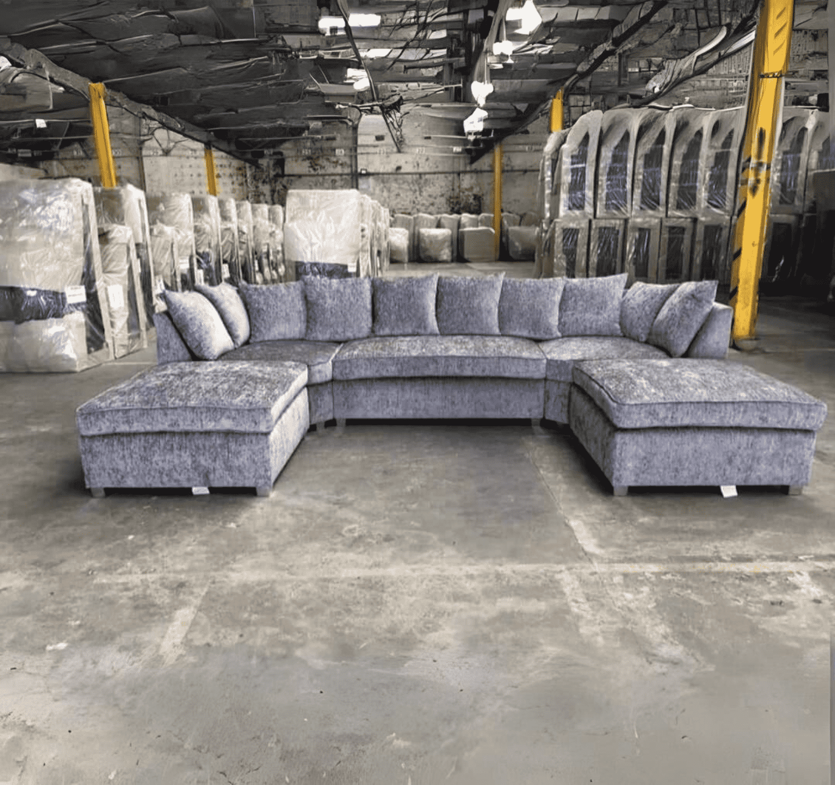 Large Bishop U Shape Corner Sofa SOLID FURNITURE LTD
