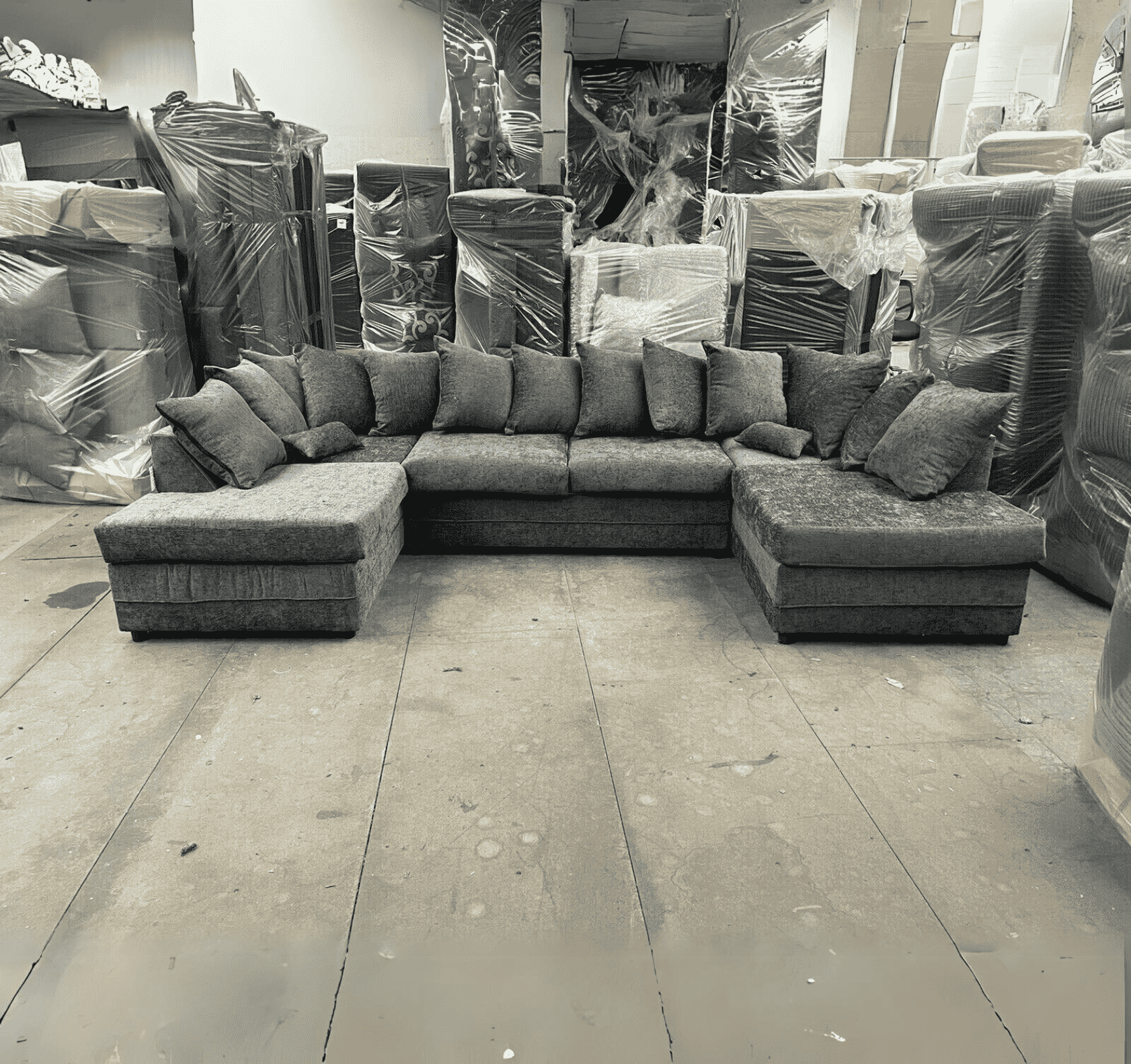 Large Bishop U Shape Corner Sofa SOLID FURNITURE LTD