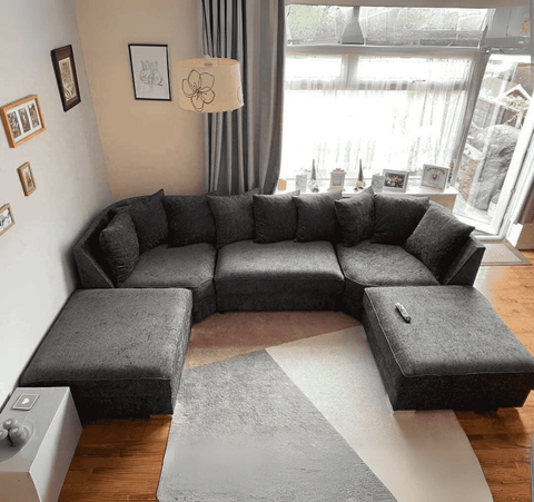 Large Bishop U Shape Corner Sofa SOLID FURNITURE LTD
